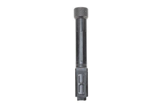 Faxon Firearms Glock 43 barrel is threaded and fluted
